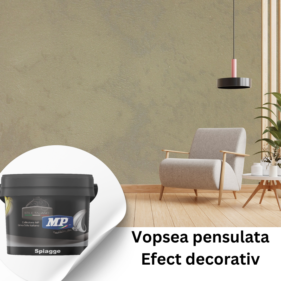 Spiagge - Vopsea Decorativa cu sfere de sticla mari Culoare 1927!