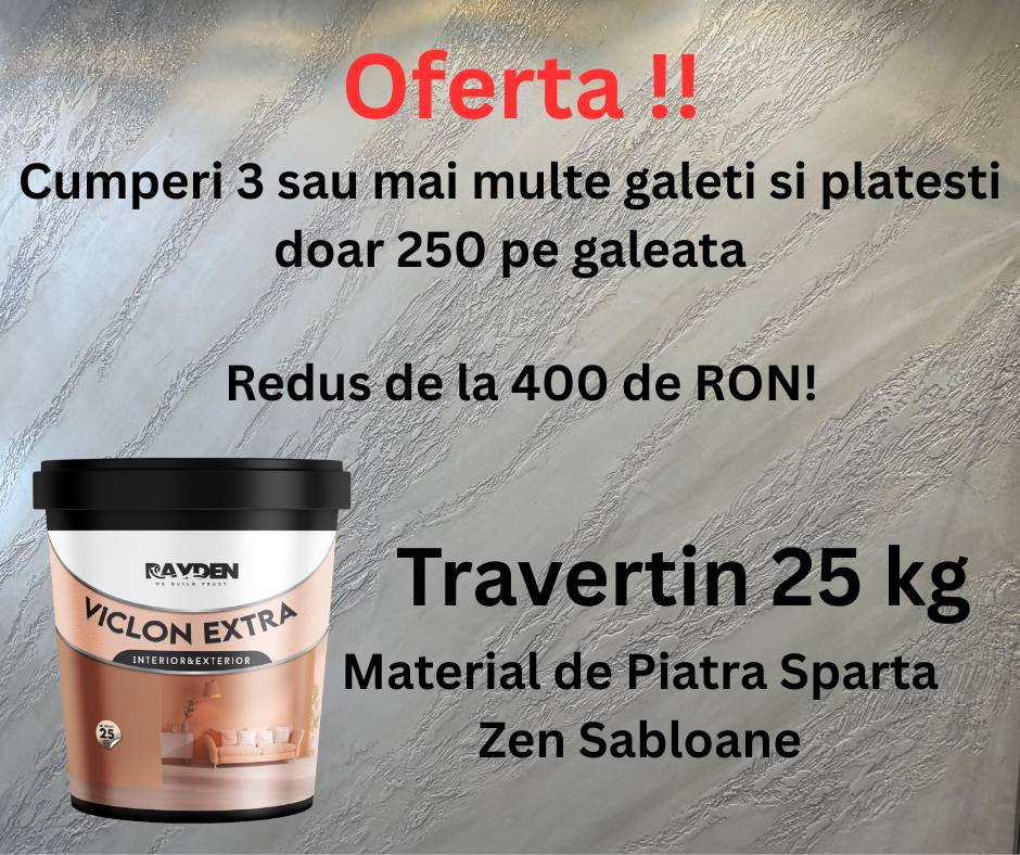 Travertin Interior Viclon - 25 kg